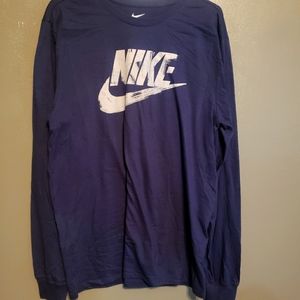 Nike cotton long sleeve men's ahirt